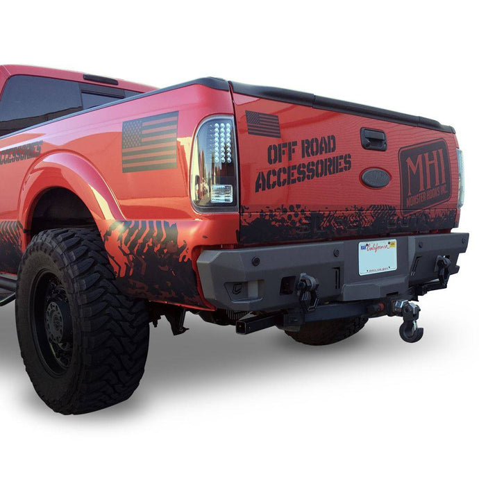 Chassis Unlimited | 1999-2016 Ford Super Duty Crew Cab Octane Series Rear Bumper