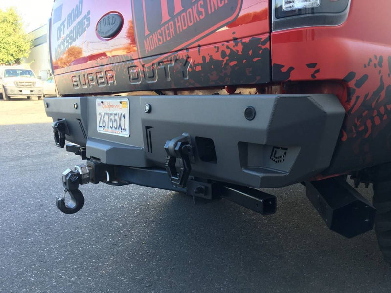 Load image into Gallery viewer, Chassis Unlimited | 1999-2016 Ford Super Duty Crew Cab Octane Series Rear Bumper
