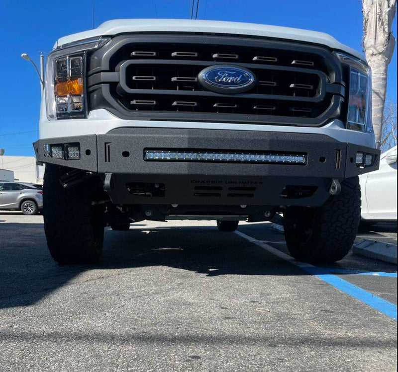 Load image into Gallery viewer, Chassis Unlimited | 2021-2023 Ford F150 Octane Series Front Bumper
