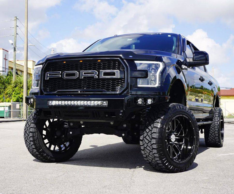 Load image into Gallery viewer, Chassis Unlimited | 2015-2017 Ford F150 Octane Series Front Bumper | CUB900161
