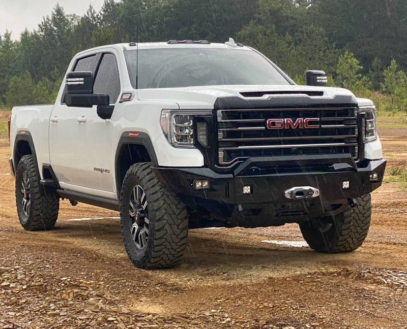 Load image into Gallery viewer, Chassis Unlimited | 2020-2023 GMC 2500 / 3500 Octane Front WInch Bumper

