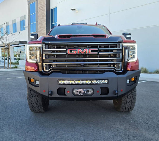 Chassis Unlimited | 2020-2023 GMC Sierra 2500 / 3500 Attitude Series Front Winch Bumper