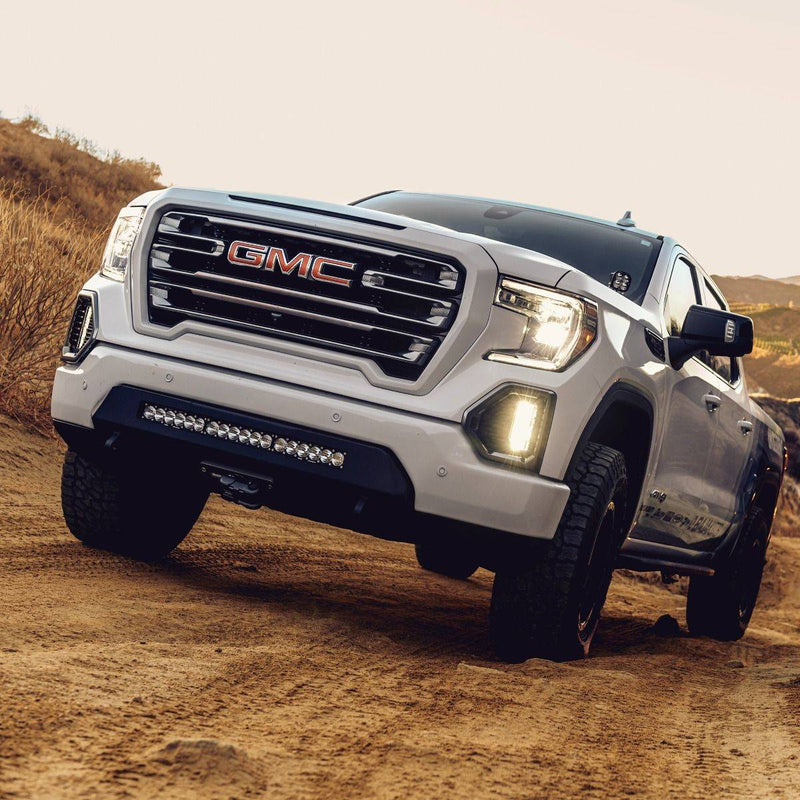 Load image into Gallery viewer, Chassis Unlimited | 2019-2021 GMC Sierra 1500 Prolite Front Winch Bumper
