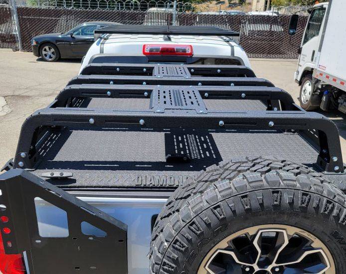 Load image into Gallery viewer, Chassis Unlimited | 2015-2020 GM Canyon / Colorado Thorax Bed Rack System (Fits Diamond Back Covers)
