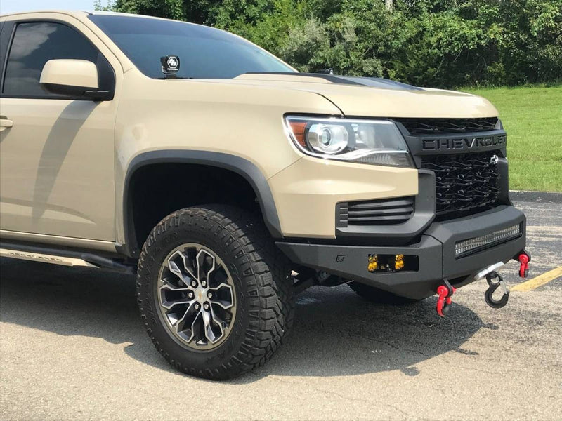 Load image into Gallery viewer, Chassis Unlimited | 2021+ Chevrolet Colorado ZR2 Octane Front Winch Bumper
