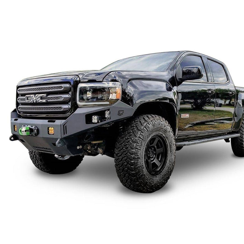 Load image into Gallery viewer, Chassis Unlimited | 2015-2019 GMC Canyon Octane Front Winch Bumper
