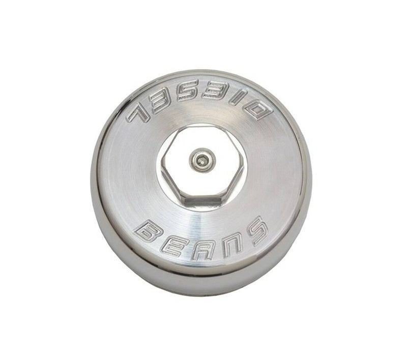 Load image into Gallery viewer, Beans Diesel | 6.4 Billet Upper Fuel Filter Cap (6.4 Large)
