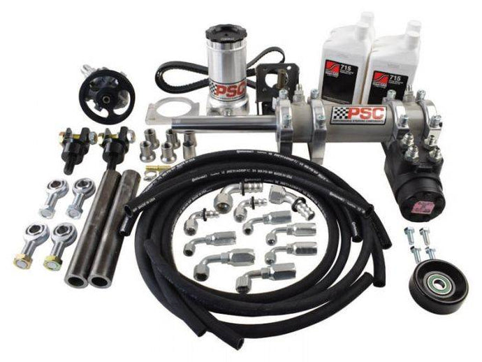 PSC | 2007-2011 Jeep Wrangler JK 3.8 Full Hydraulic Steering Kit With 40 Inch - 46 Inch Tire Size | FHK400JK