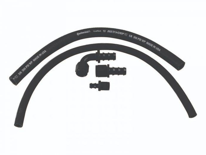 PSC | Gloss Black Hose Installation Kits For PSC Remote Reservoir (Non-Hydroboost) | HK2100-BB