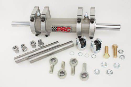PSC | 3.0 Inch Bore X 9.0 Inch Stroke Double Ended Steering Cylinder Kit For 2.5 Ton Rockwell Axle | SCK2217K