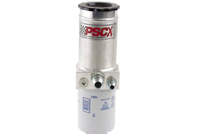 PSC | XR Series 13.25 Inch X 3.5 Inch Super Flow Reservoir With External Filter (Off Road Applications)