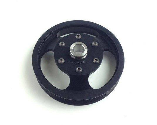 PSC | 6.0 Inch Two Piece Power Steering Pump Pulley (Serpentine) | PP2444A