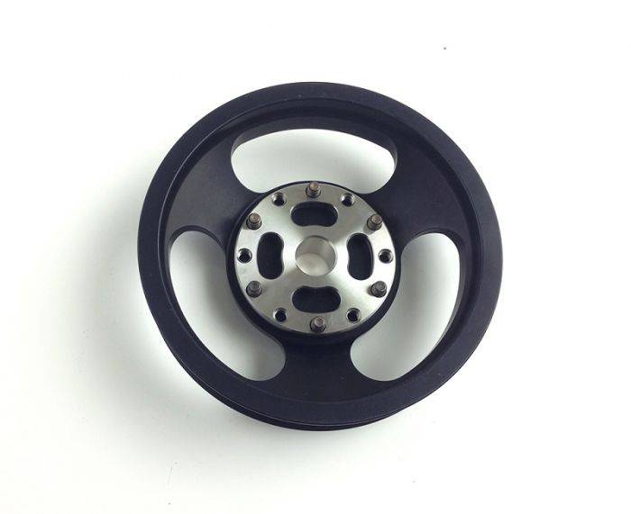 Load image into Gallery viewer, PSC | 6.0 Inch Two Piece Power Steering Pump Pulley (Serpentine) | PP2444A
