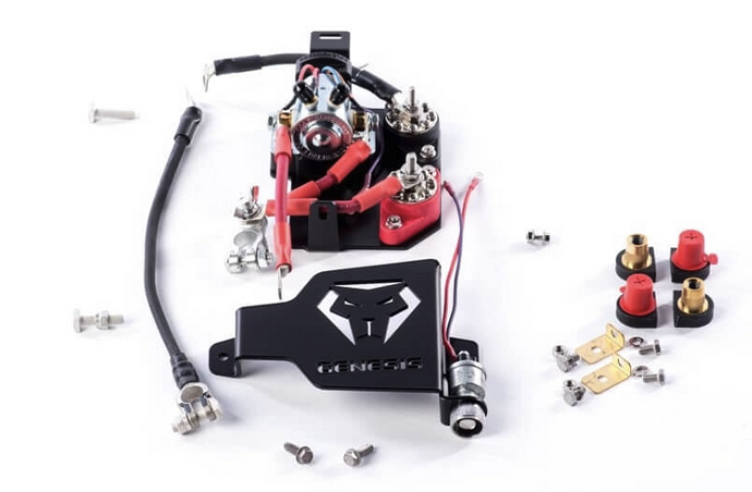 Genesis Offroad | Polaris RZR 900 / 1000 Dual Battery Kit