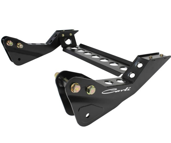 Carli Suspension | 2005-2016 Ford Super Duty Radius Arm Drop Bracket & X-Member Kit - 4.5 Inch Lift