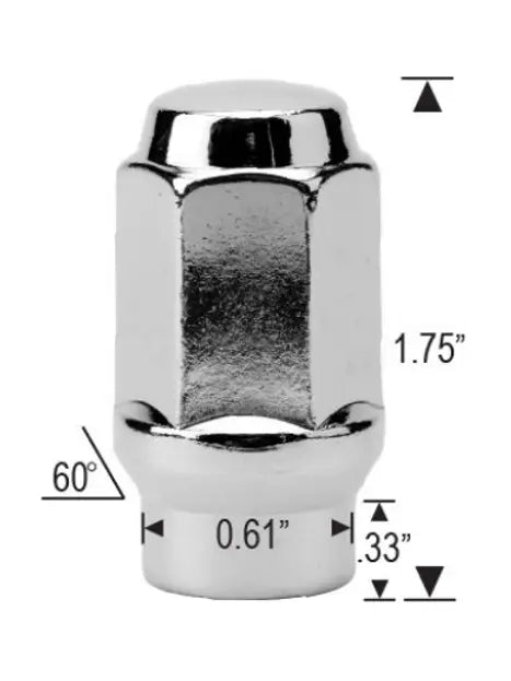 Innov8 Racing | ET Lug Nut 14X1.5 1.75 Long 3/4 Inch Hex