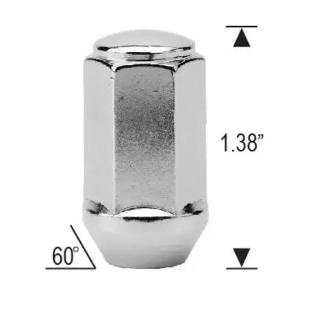 Load image into Gallery viewer, Innov8 Racing | Lug Nut 12X1.5 1.38 Inch Long 3/4 Inch Hex
