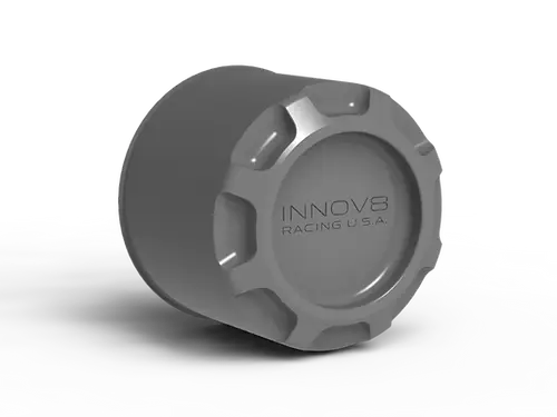 Innov8 Racing | Billet Center Cap For 5.125 Inch Bore 8 Lug Wheels - 3.6 Inch Deep