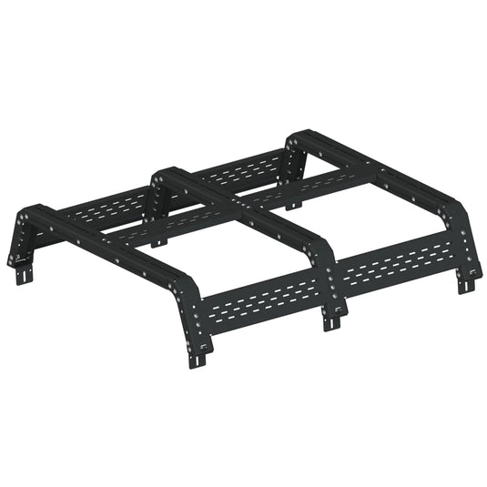Chassis Unlimited | 12 Inch Universal Thorax Overland Bed Rack System 46 Inch Short Bed Rack Length (Any Truck) - CUB970025