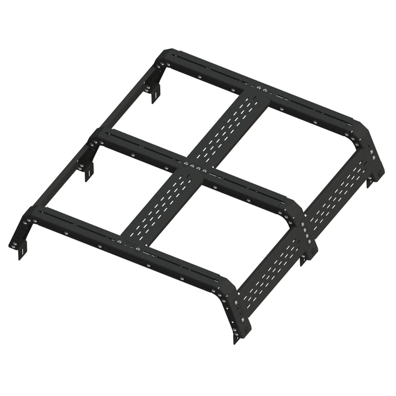 Load image into Gallery viewer, Chassis Unlimited | 12 Inch Universal Thorax Overland Bed Rack System 46 Inch Short Bed Rack Length (Any Truck) - CUB970025
