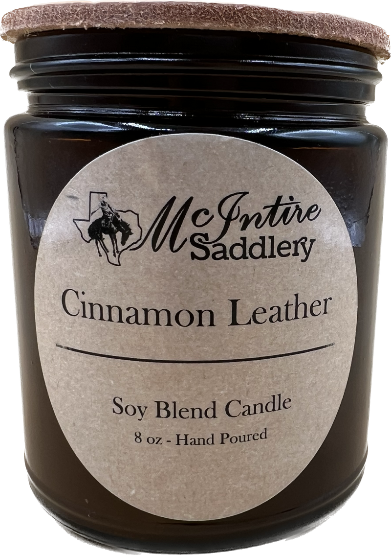 Load image into Gallery viewer, McIntire Saddlery - Candle - Cinnamon Leather
