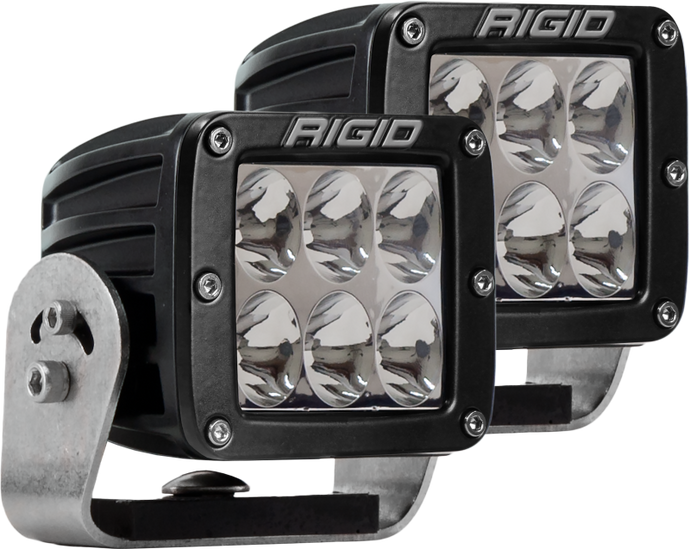 Rigid Industries | D2 HD Black- Driving - Set of 2