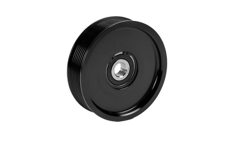 Load image into Gallery viewer, Fleece | 2003-2018 Dodge Ram 2500 / 3500 Cummins Upper Fan Pulley Idler (Black Contrast)
