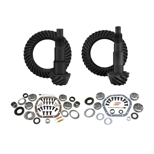 Yukon Gear | Jeep Wrangler JK Non-Rubicon Gear & Install Kit Package - 4.56 Ratio