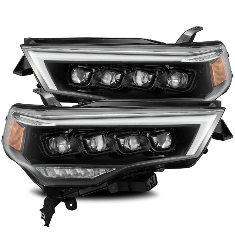 Load image into Gallery viewer, AlphaRex 14-20 Toyota 4Runner NOVA LED Proj Headlights Plank Style Alpha Black w/Activation Light
