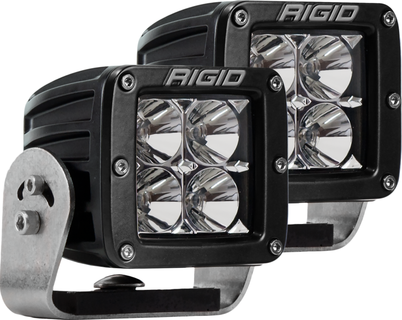 Load image into Gallery viewer, Rigid Industries | Dually HD Black- Flood - Set of 2
