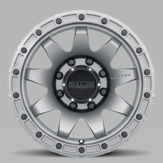 Method | MR317 18x9 +18mm Offset 8x170 130.81mm CB Matte Titanium Wheel
