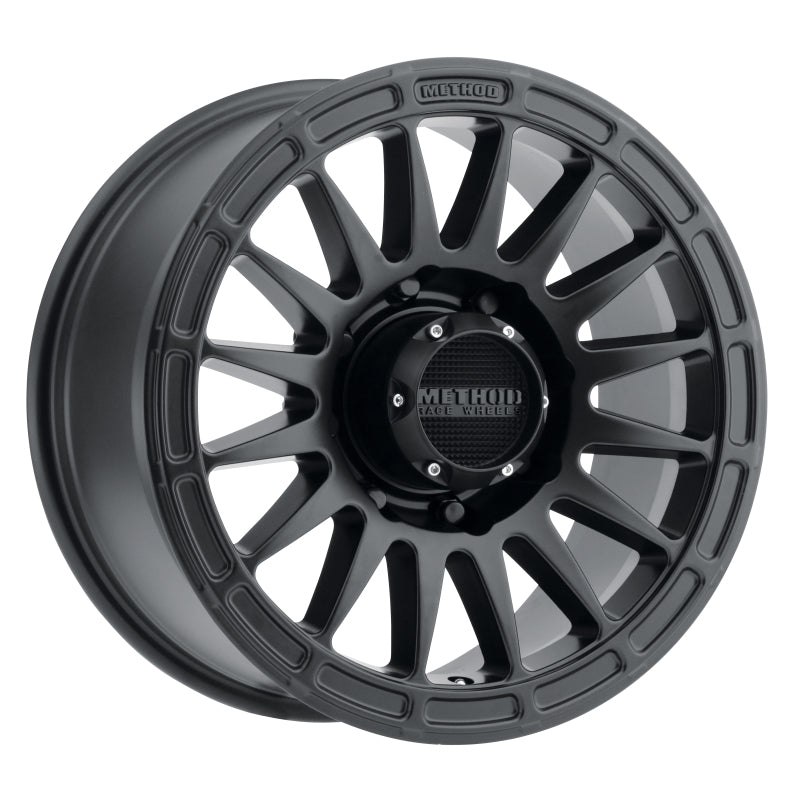 Load image into Gallery viewer, Method | MR314 18x9 +18mm Offset 8x6.5 130.81mm CB Matte Black Wheel
