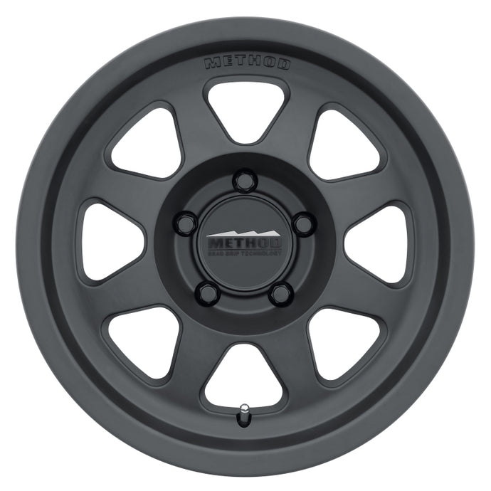 Method | MR701 17x7.5 +50mm Offset 5x130 78.1mm CB Matte Black Wheel