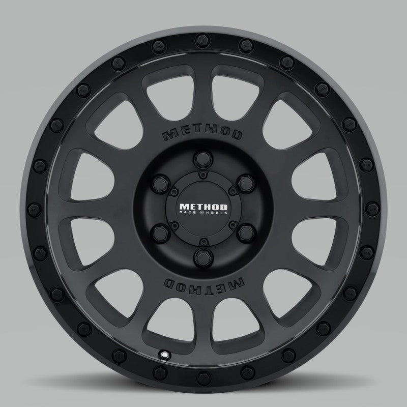 Load image into Gallery viewer, Method | MR305 NV 16x8 0mm Offset 6x5.5 108mm CB Double Black Wheel
