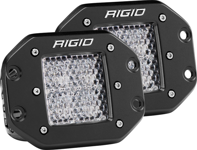 Rigid Industries | Dually - Flush Mount - 60 Deg. Lens - Set of 2