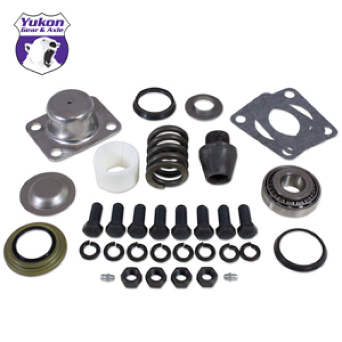 Yukon Gear | Rplcmnt King-Pin Kit For Dana 60(1) Side (Pin/Bushing /Seals /Bearings /Spring /Cap)