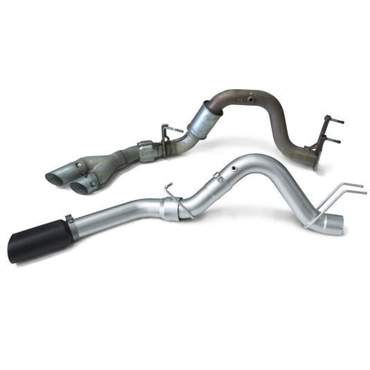 Banks Power | 2017-2019 Ford 6.7L F250-350-450 4in Monster Exhaust System - Single Exit With Black Tip