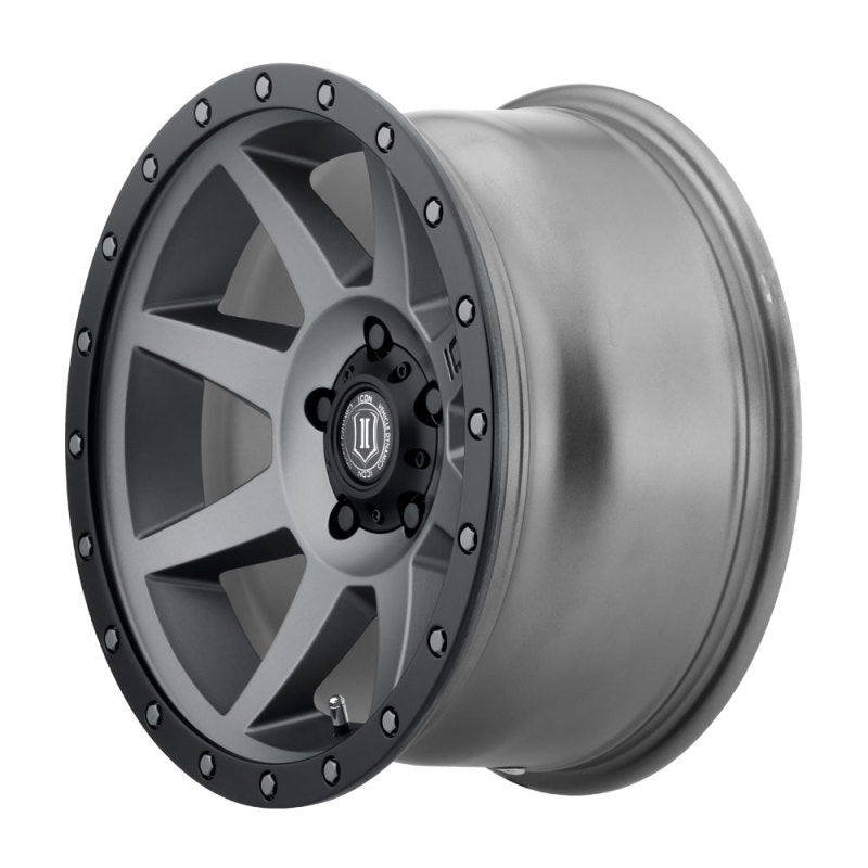 Load image into Gallery viewer, ICON Rebound Pro 17x8.5 5x4.5 0mm Offset 4.75in BS 71.5mm Bore Titanium Wheel
