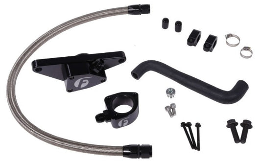 Fleece | 2006-2007 Dodge Ram 5.9 Cummins Auto Trans Coolant Bypass Kit With Stainless Steel Braided Line