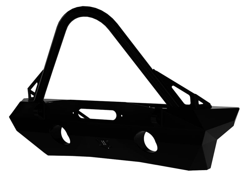 Load image into Gallery viewer, ICON 07-18 Jeep Wrangler JK Pro Series Front Recessed Winch Bumper w/Stinger/Tabs
