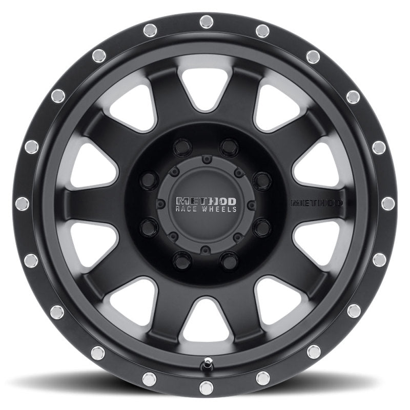 Load image into Gallery viewer, Method | MR301 The Standard 18x9 +18mm Offset 8x6.5 130.81mm CB Matte Black Wheel
