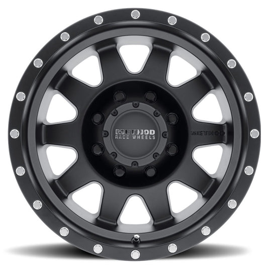 Method | MR301 The Standard 18x9 +18mm Offset 8x6.5 130.81mm CB Matte Black Wheel