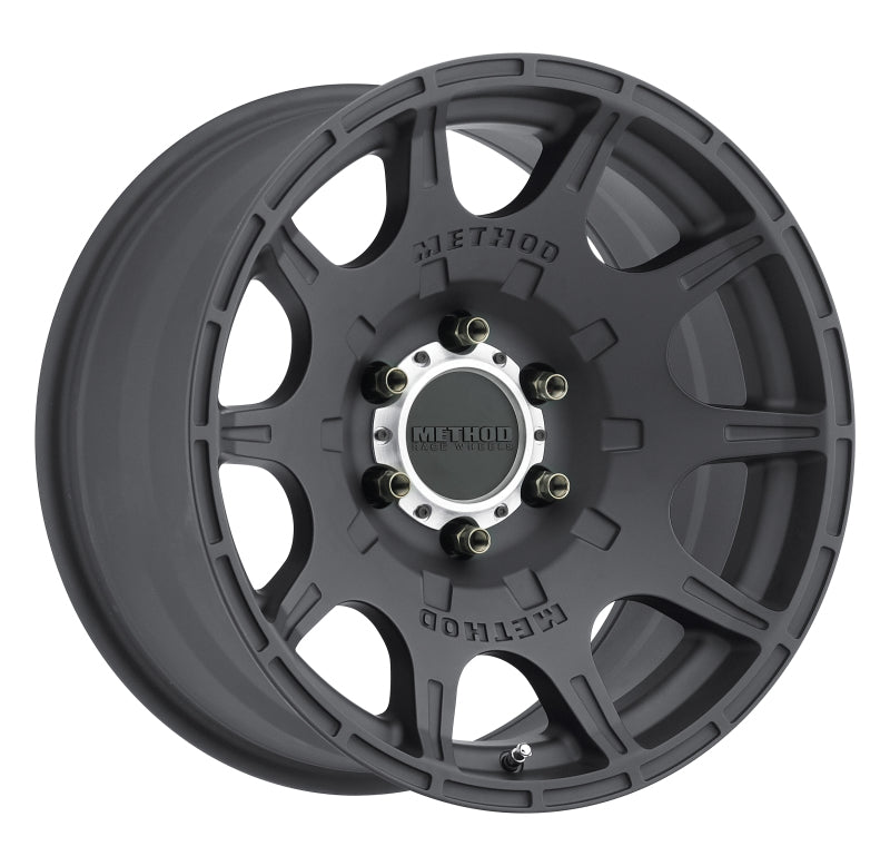 Load image into Gallery viewer, Method | MR308 Roost 18x9 +18mm Offset 6x5.5 106.25mm CB Matte Black Wheel
