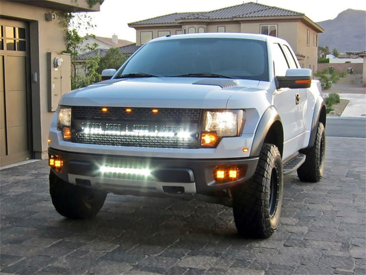 Rigid Industries | 2009-2014 Ford Raptor - Fog Light Brackets - Mounts 4 Dually / D2 Lights