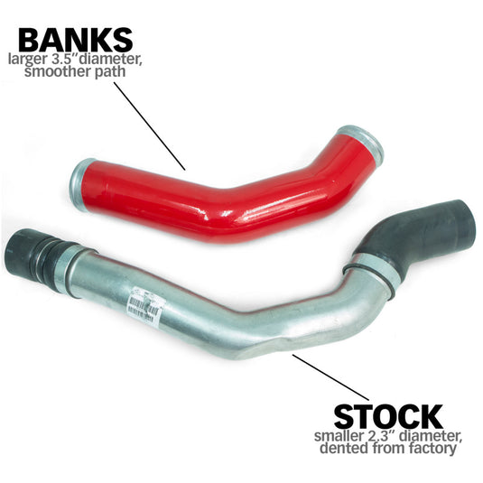 Banks Power | 2013-2018 Dodge Ram 6.7L Diesel Boost Tube System - Driver Side - Red