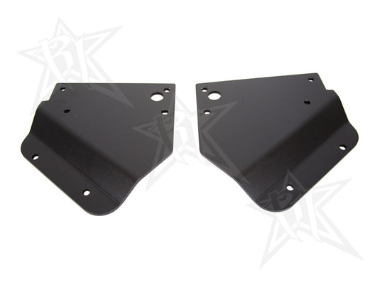 Rigid Industries | 2009-2014 Ford Raptor - Fog Light Brackets - Mounts 4 Dually / D2 Lights