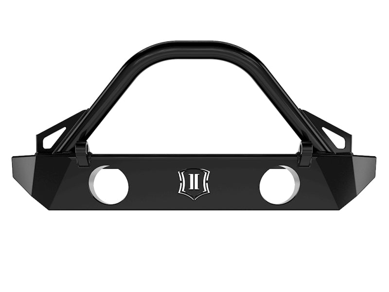 Load image into Gallery viewer, ICON 07-18 Jeep Wrangler JK Comp Series Front Bumper w/Fogs/Bars/Tabs
