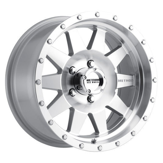 Method | MR301 The Standard 15x7 -6mm Offset 5x4.5 83mm CB Machined/Clear Coat Wheel
