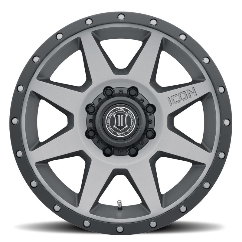 Load image into Gallery viewer, ICON Rebound 20x9 8x170 6mm Offset 5.25in BS Titanium Wheel
