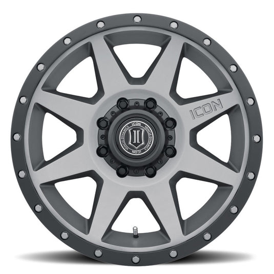 ICON Rebound 20x9 8x170 6mm Offset 5.25in BS Titanium Wheel